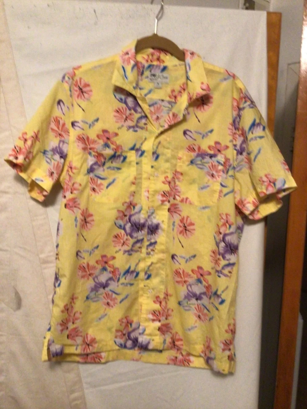 J.Crew Original sports wear colorful,Hawaiian style ,resort wear Shirt SZ M